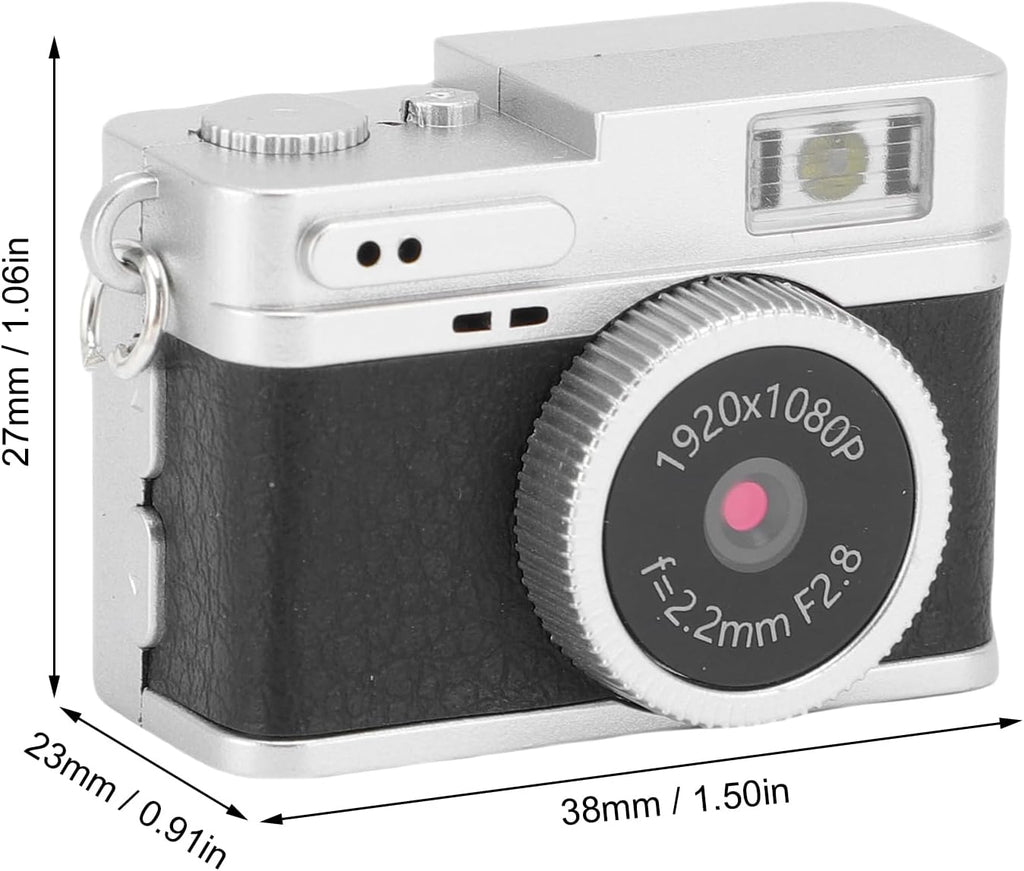 Black Retro Mini Camera