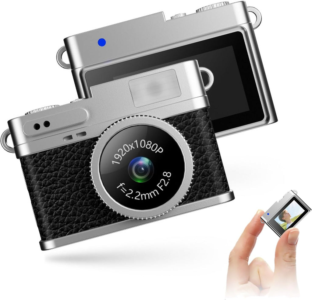 Black Retro Mini Camera