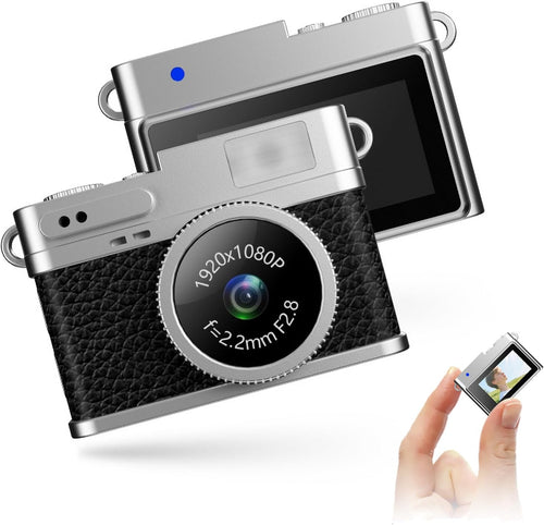 Black Retro Mini Camera